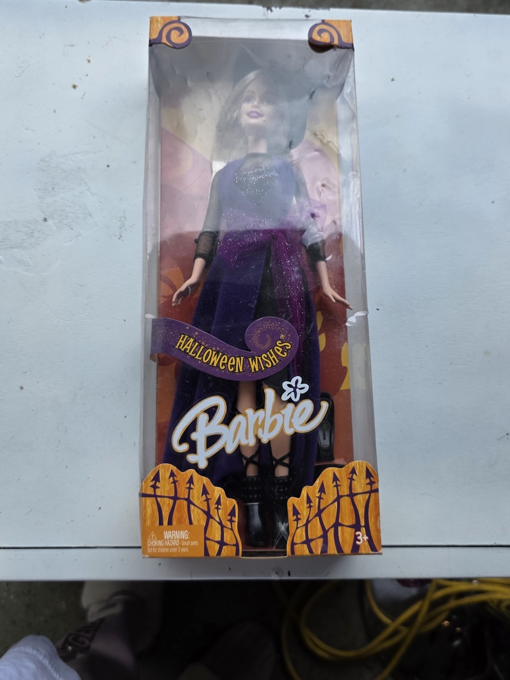 Barbie "Halloween Wishes" Doll in Purple and Black Outfit